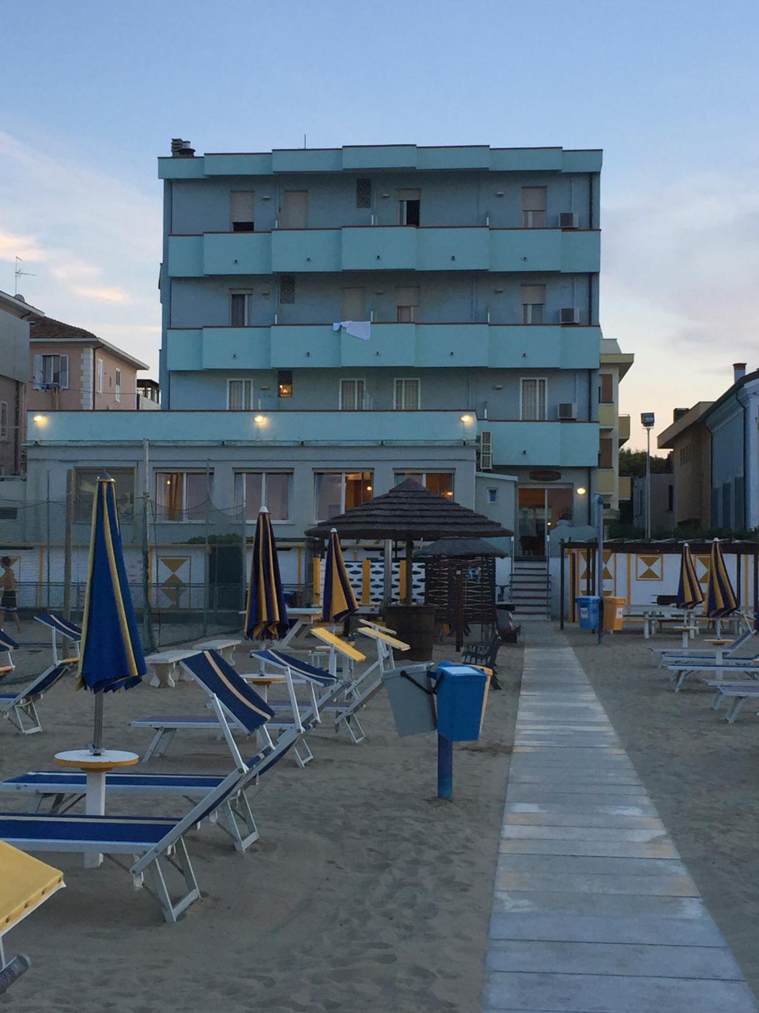 Hotel Acquamarina Viserba Rimini Exteriér fotografie
